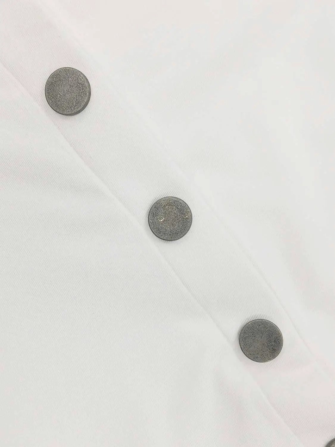 Draped Cowl Neck Button Front Mini Dress