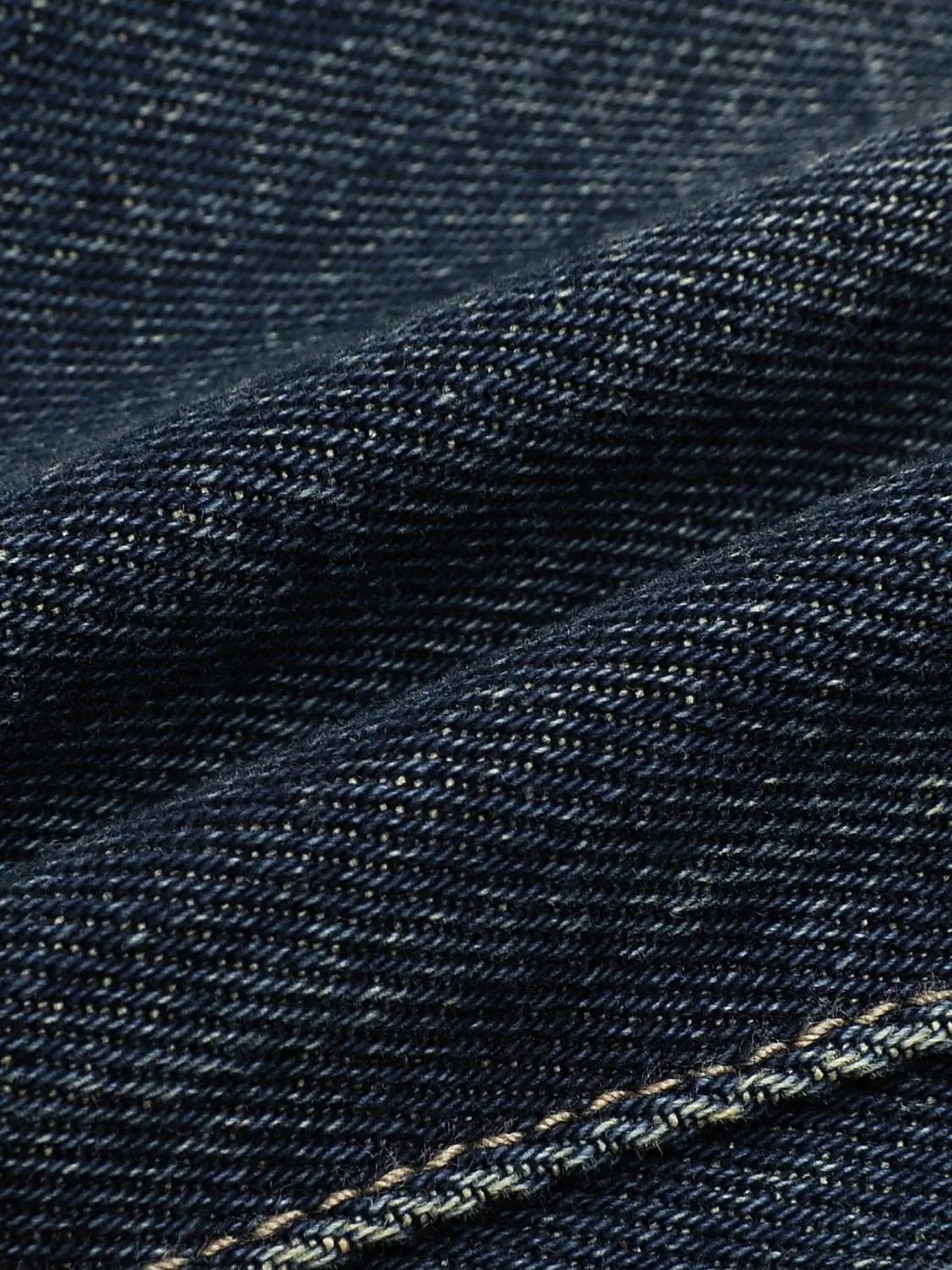 Zip Front Button Detail Long Sleeve Cotton Denim Jacket