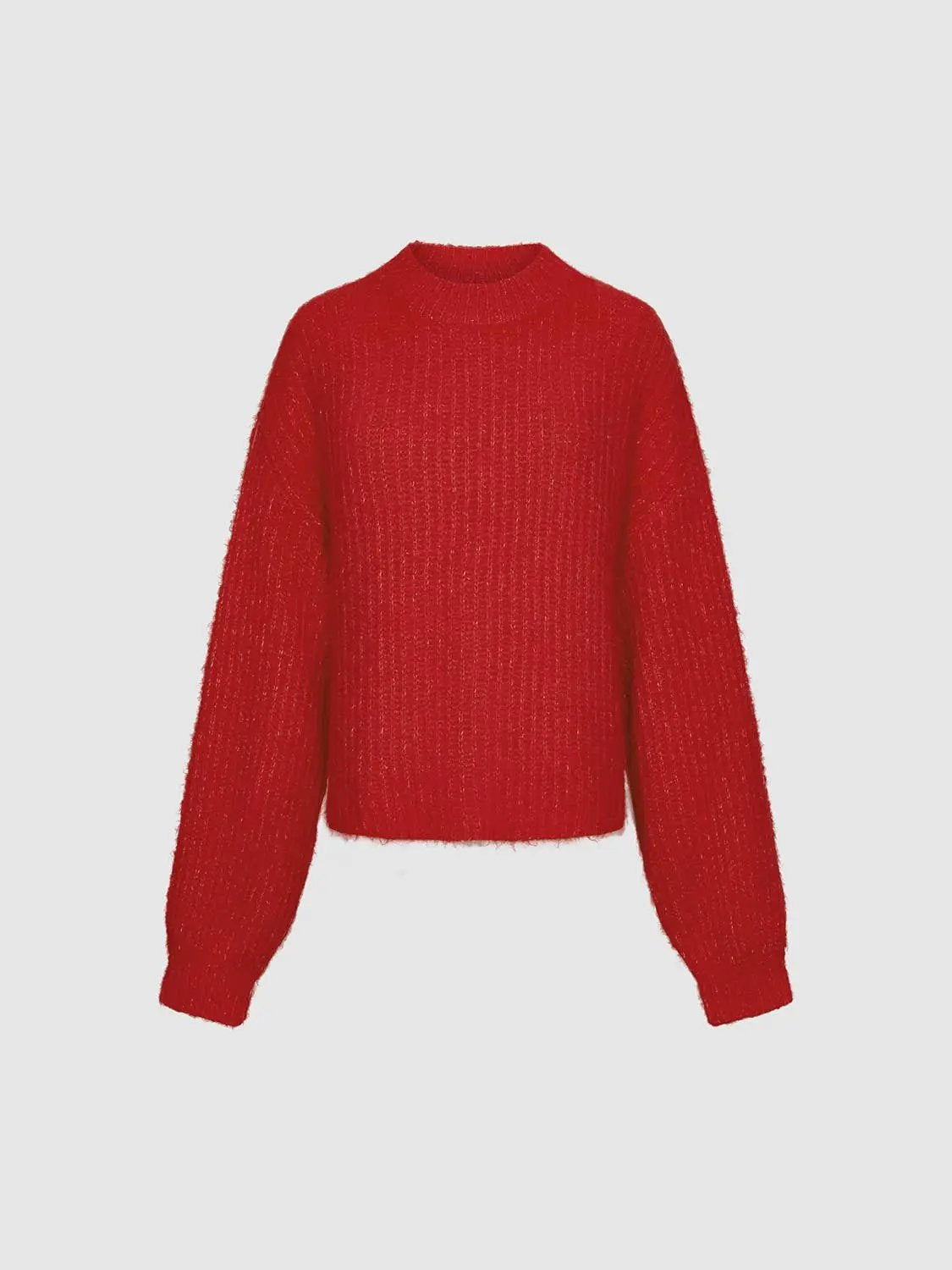Oversize Long Sleeve Knitted T-Shirts