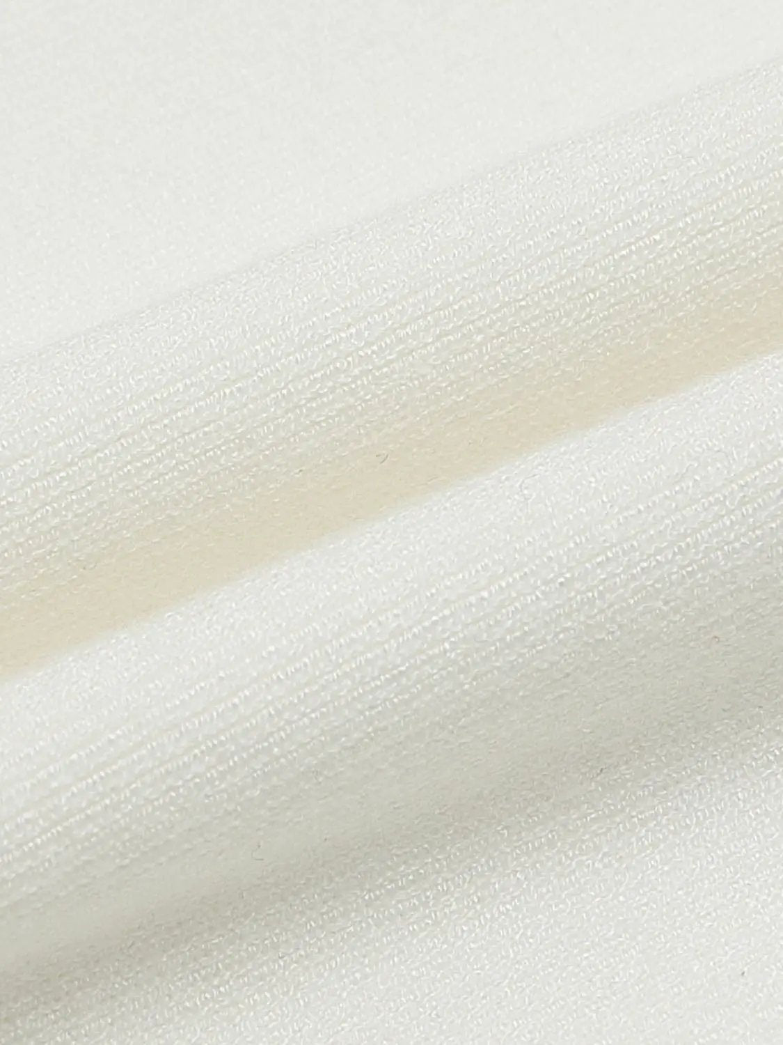 Ribbed Knit Front Zip Crew Neck Short Sleeve Jacket