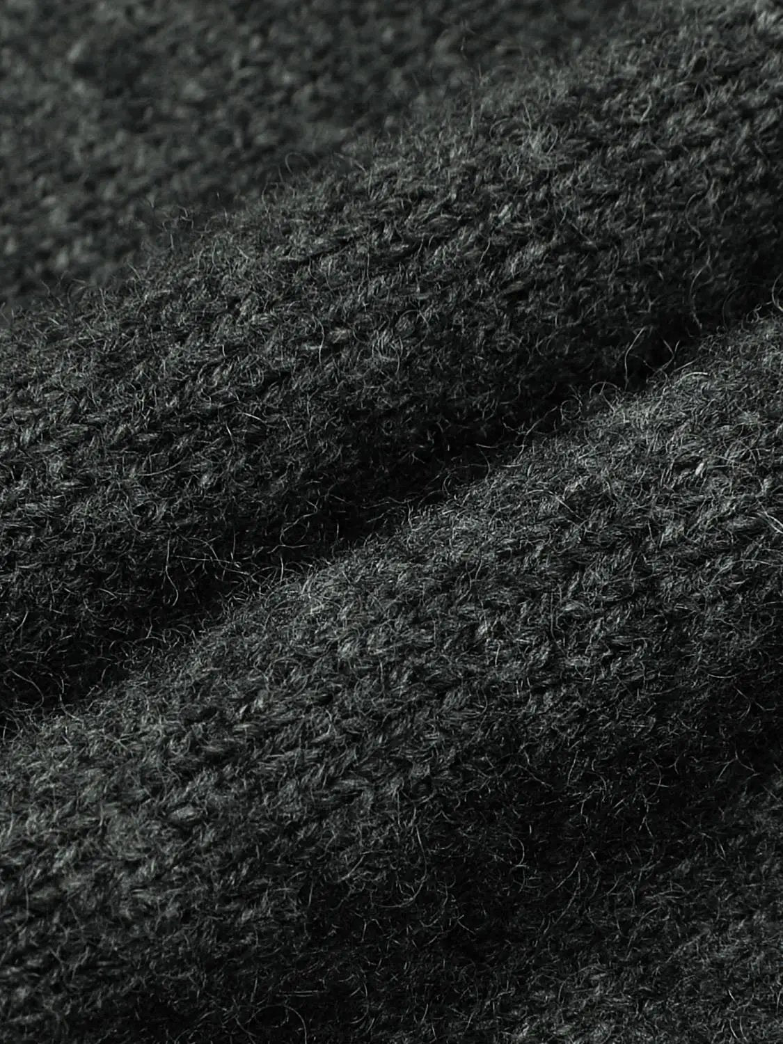 Knit Mock Neck Ribbed Hem Short Sleeve Sweater
