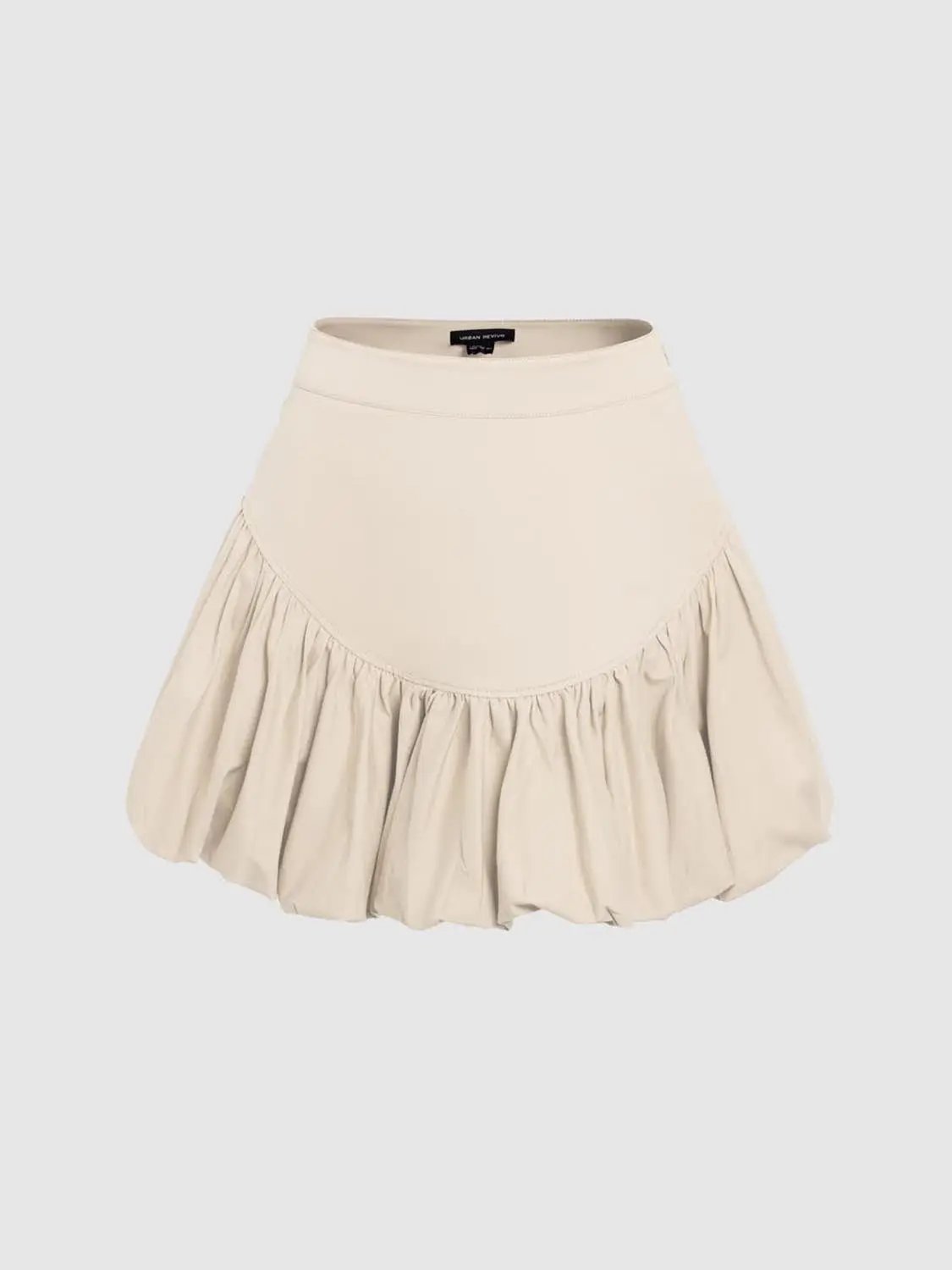Cotton Leopard Print Tiered Ruffle Skirt