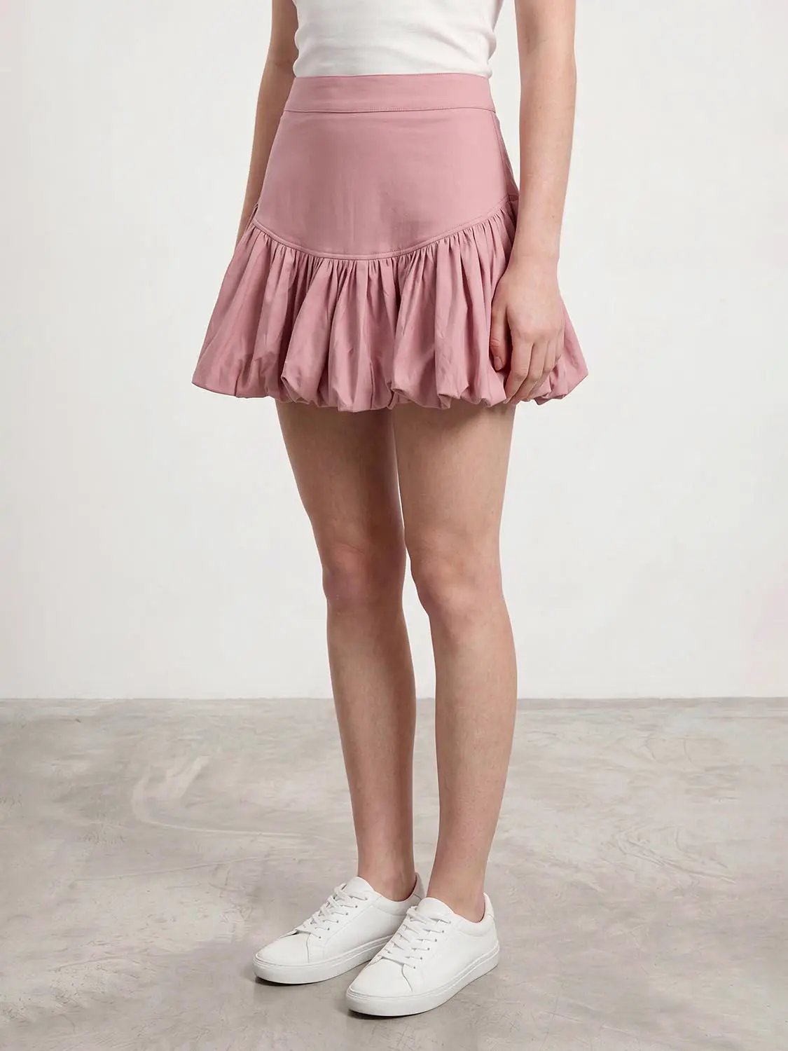 Cotton Leopard Print Tiered Ruffle Skirt