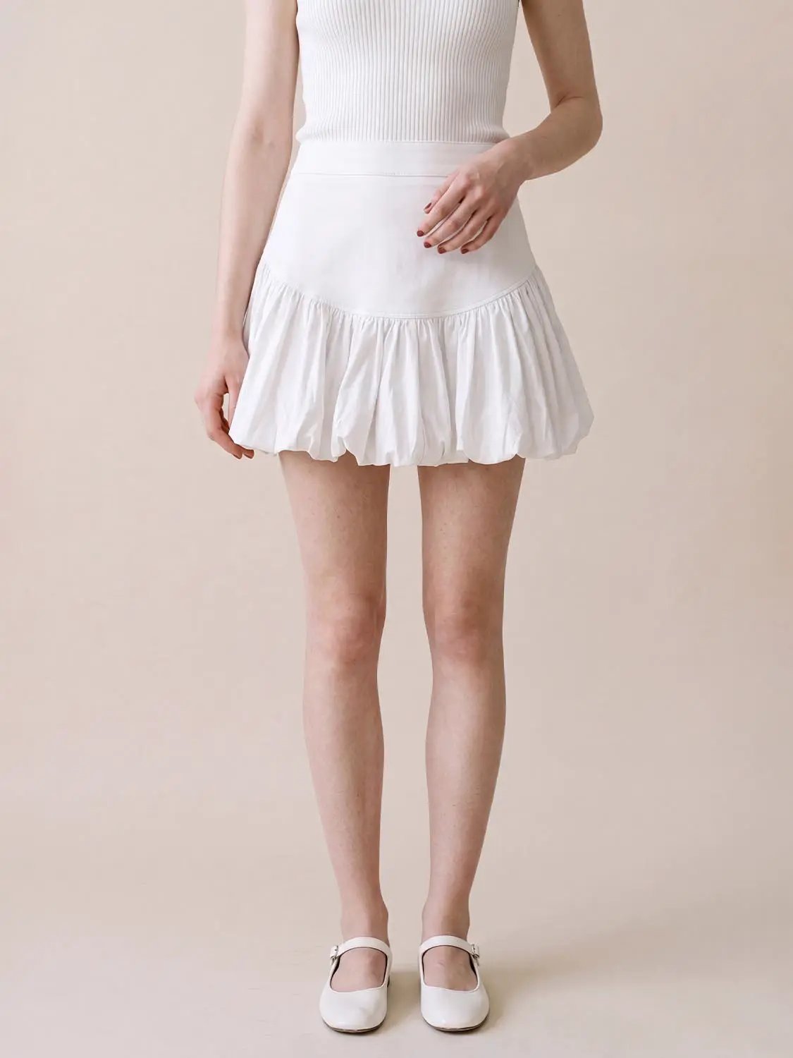 Cotton Leopard Print Tiered Ruffle Skirt