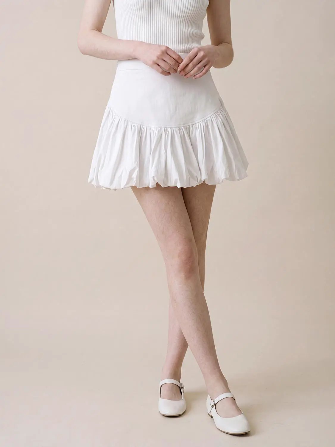 Cotton Leopard Print Tiered Ruffle Skirt