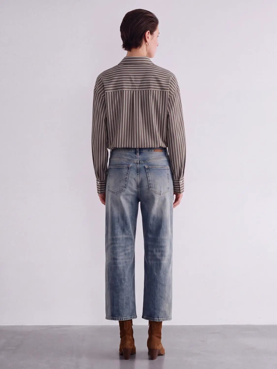 Striped Button Up Shirt