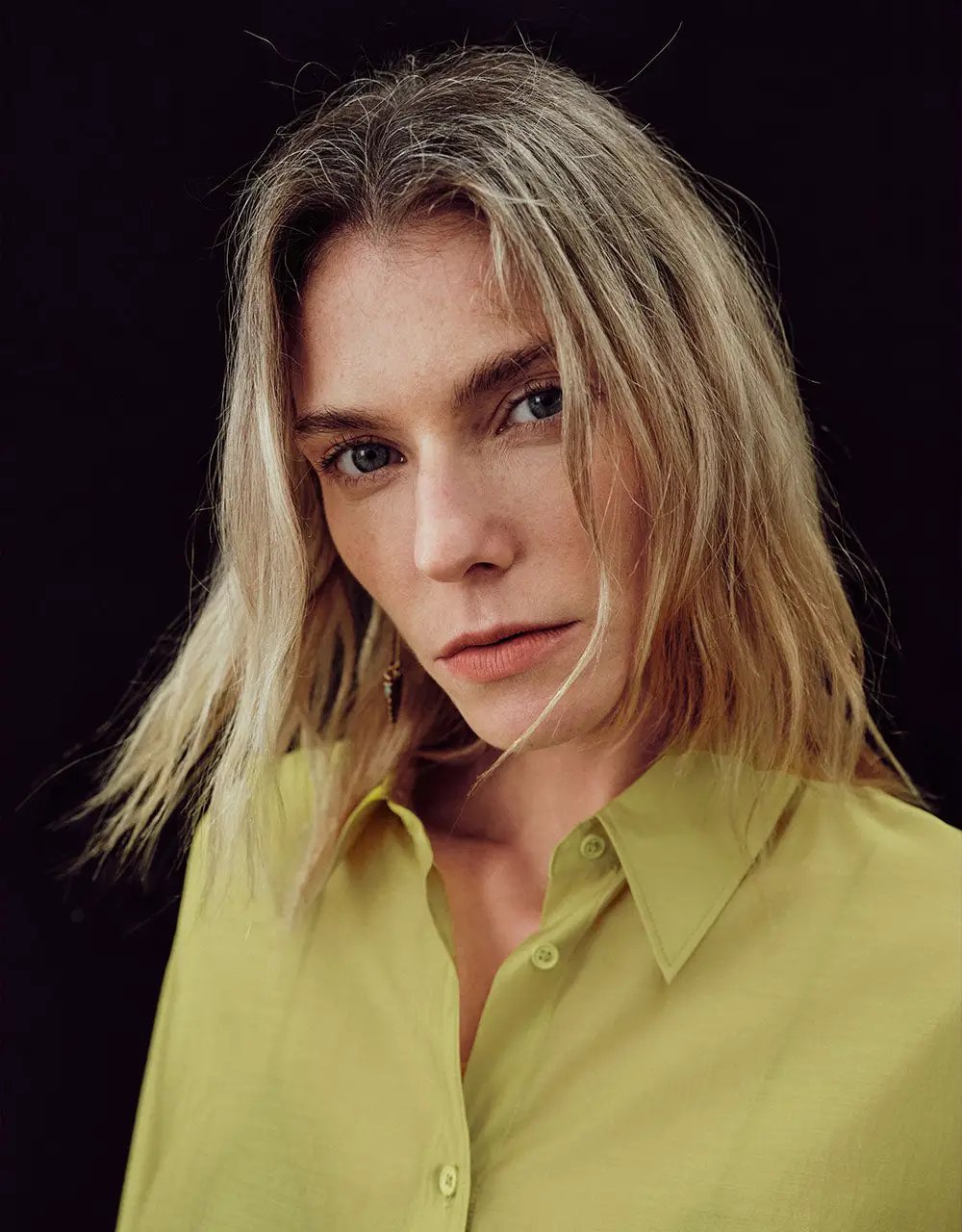 Button Up Shirt Collar Straight Long Sleeve Shirt