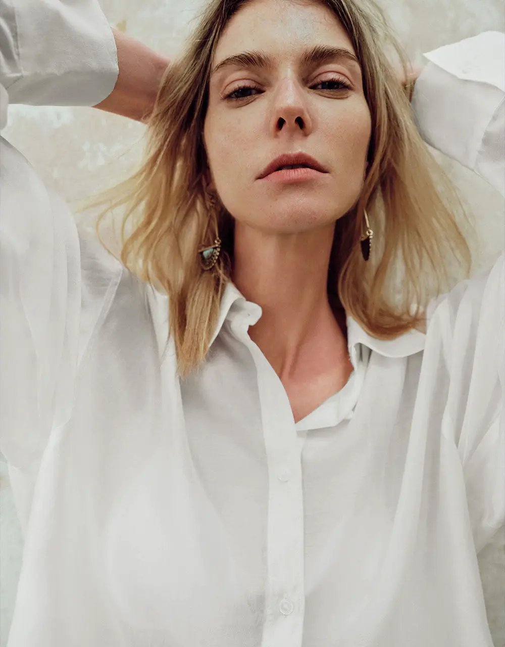 Button Up Shirt Collar Straight Long Sleeve Shirt