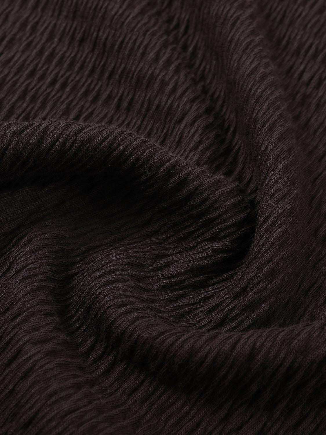 Lightweight Textured Cotton Knit Slim T-Shirt