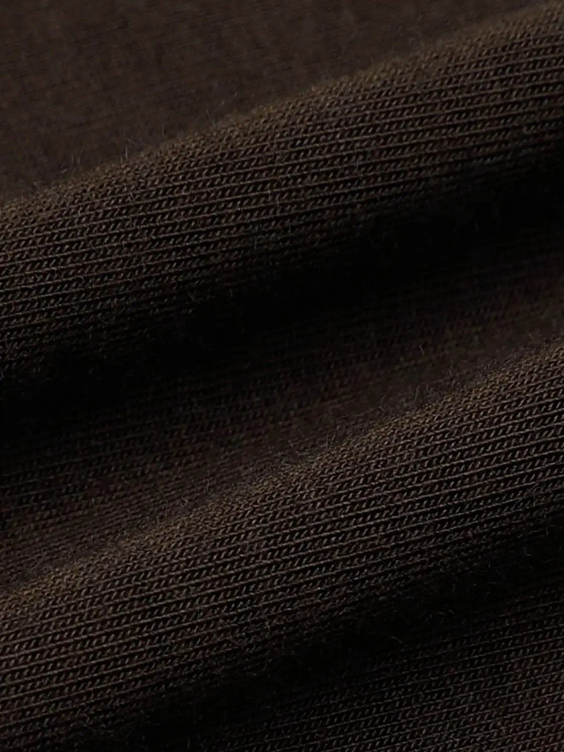 Mock Neck Modal And Cashmere T-shirt