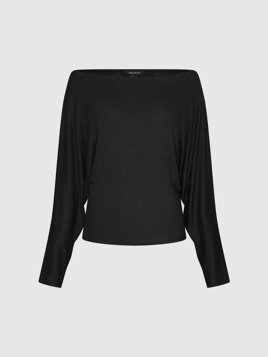 Long Sleeve Crew Neck Knit Top