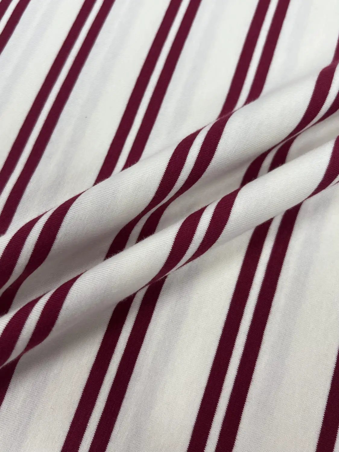 Striped Crew Neck Short Sleeve Cotton T-Shirt