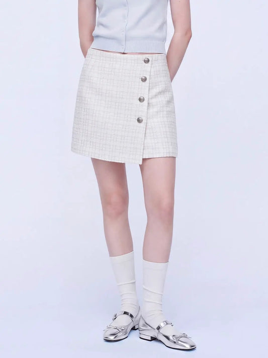 Tweed A-Line Skirts