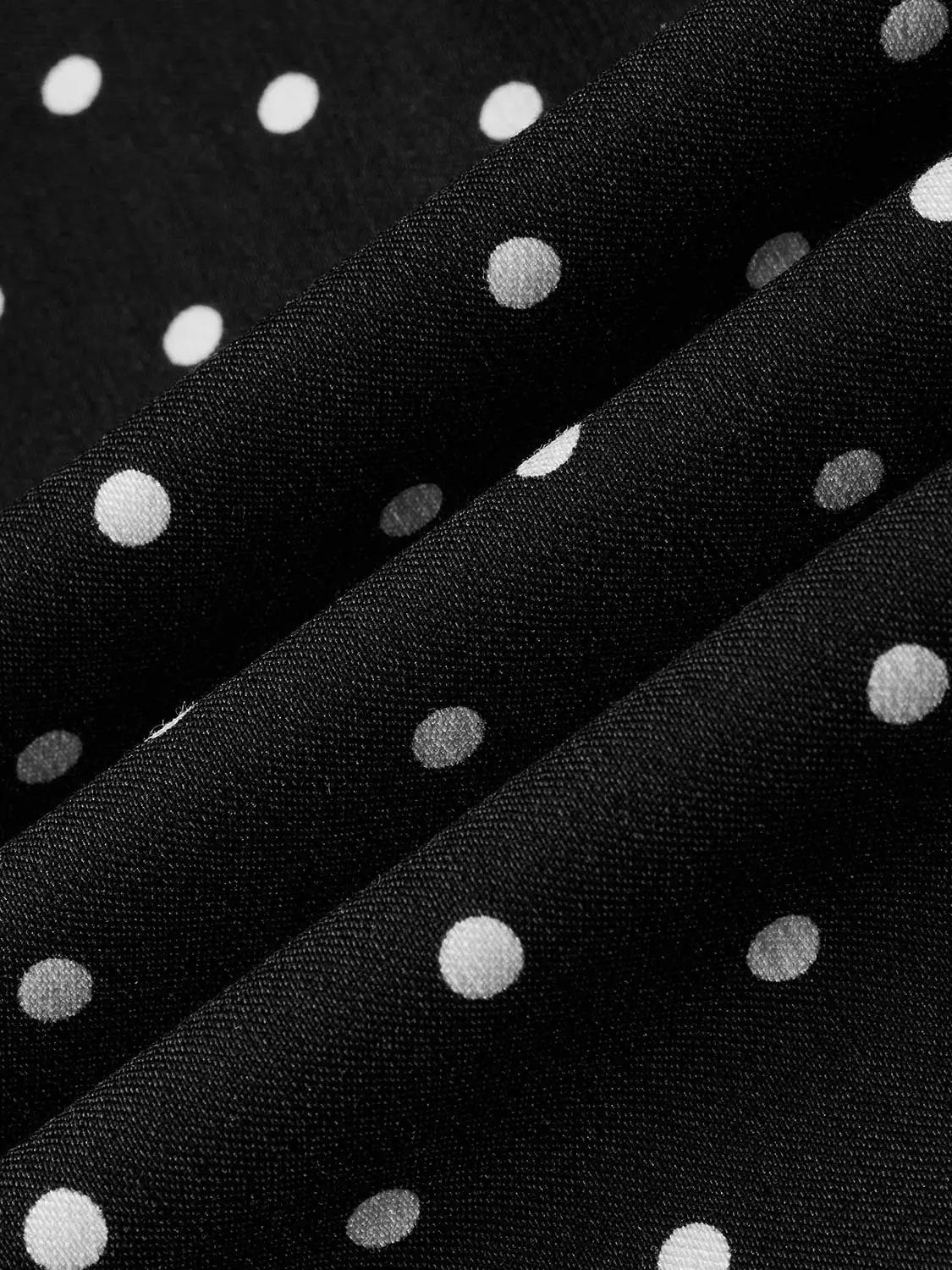 Polka Dot Knit Flattering Fit Sleeveless Dress