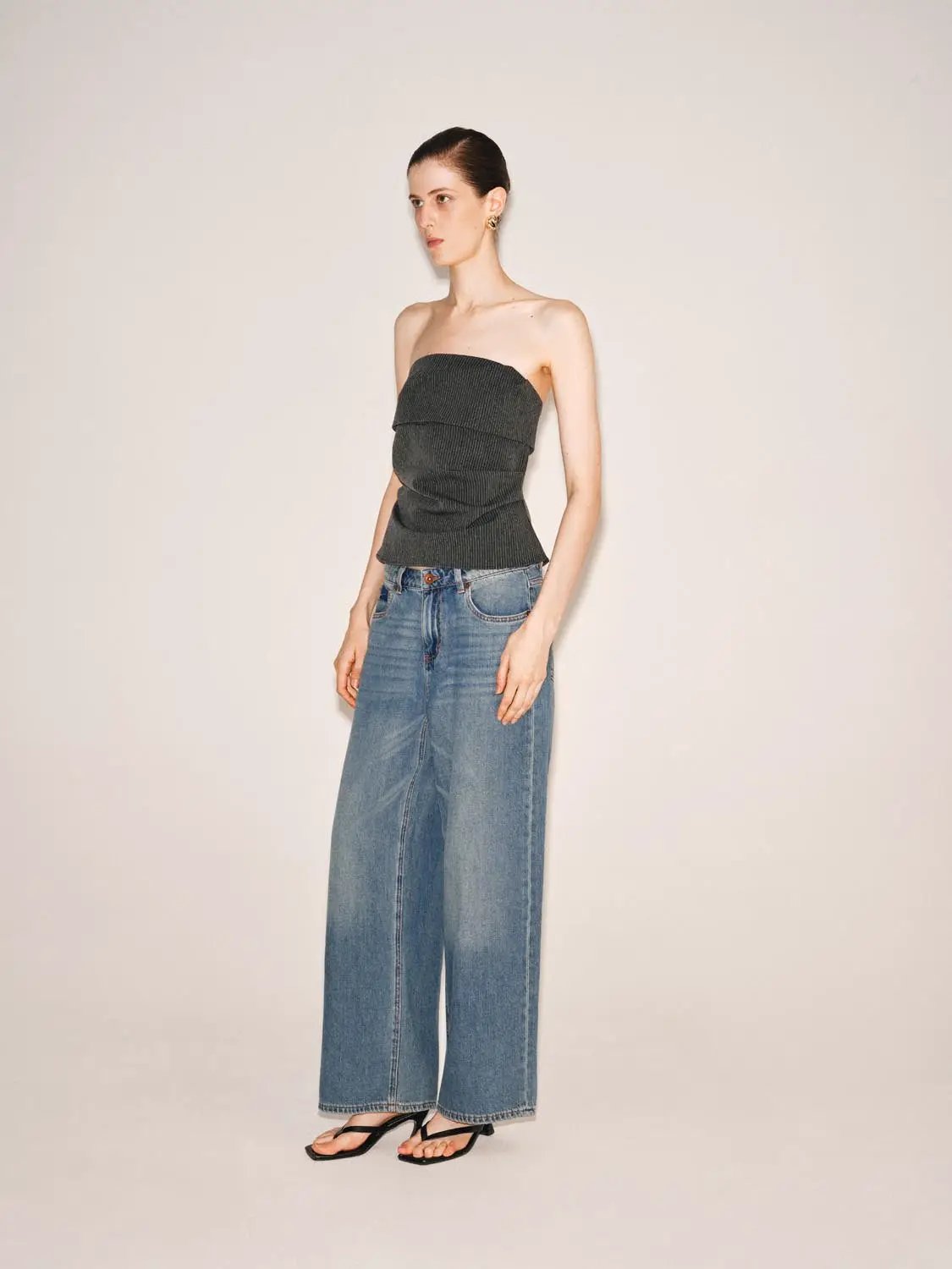 Straight Denim Jeans