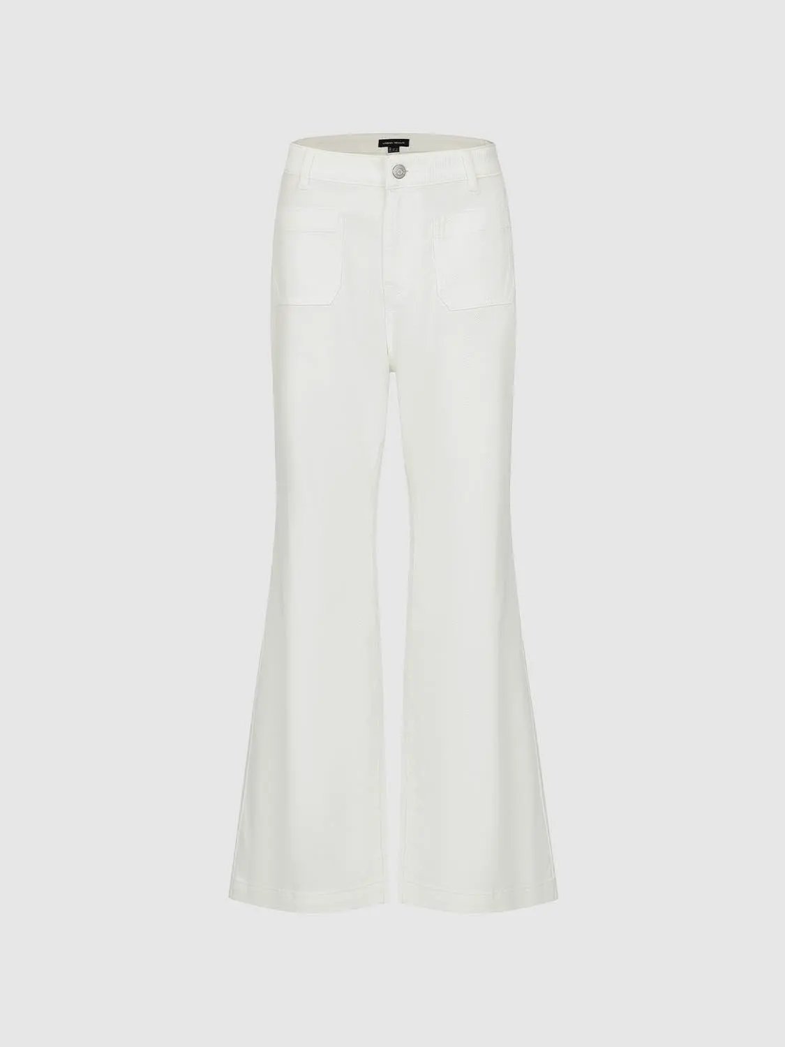 Casual Wide-leg Cotton Lyocell Blend Pants