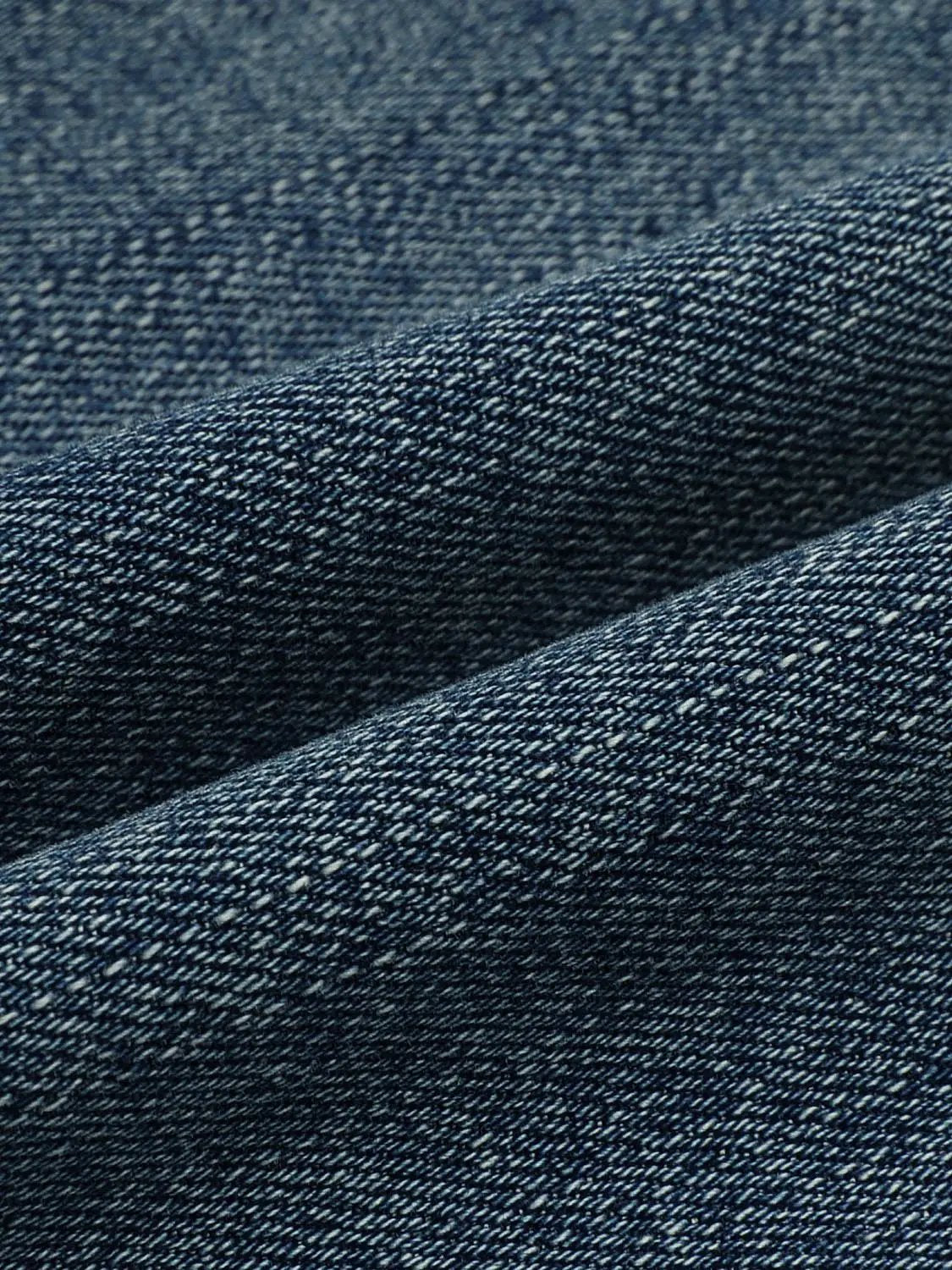 Mid-rise Medium Wash Cotton Flared Jeans