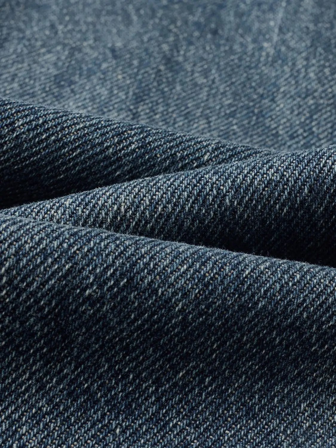 Mid-rise Wide-leg Cotton Stretch Jeans