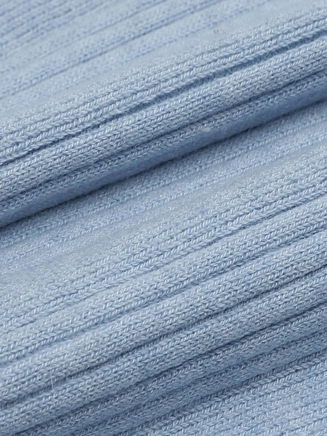 Slim Fit Split Hem Ribbed Crew Neck Knit Cardigan