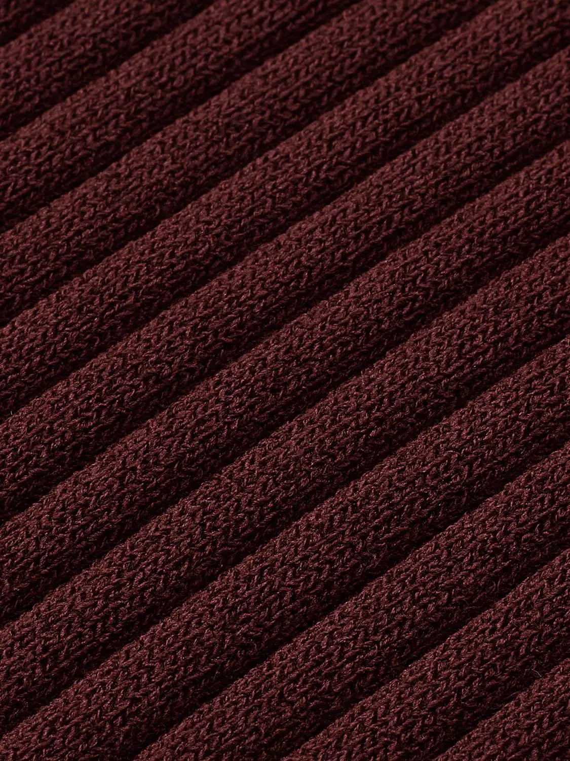 Ribbed Short Sleeve Polo Knit