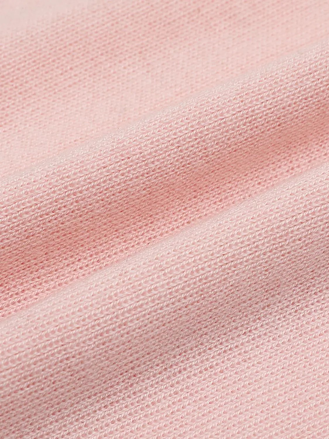 Fitted Two-tone V-neck Collared Long Sleeve Knit Top