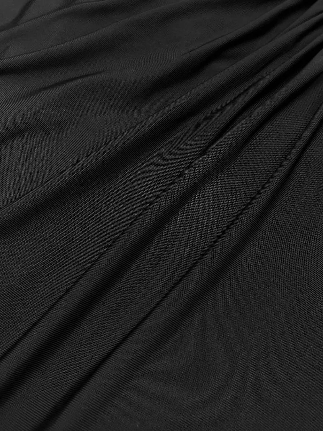 Ruched Keyhole Halter A-Line Sleeveless Mini Dress