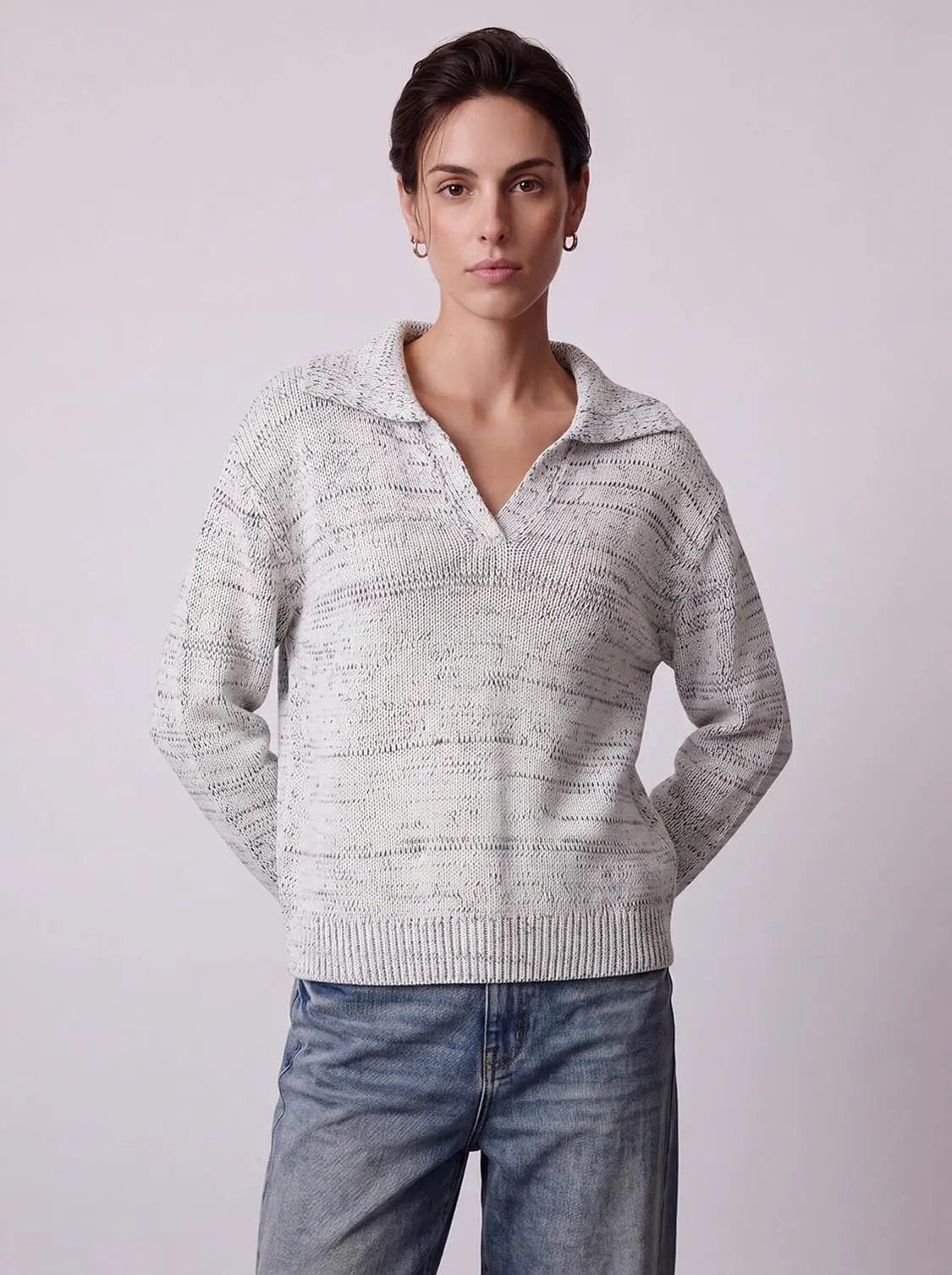 Long Sleeve Polo Knitted T-Shirts