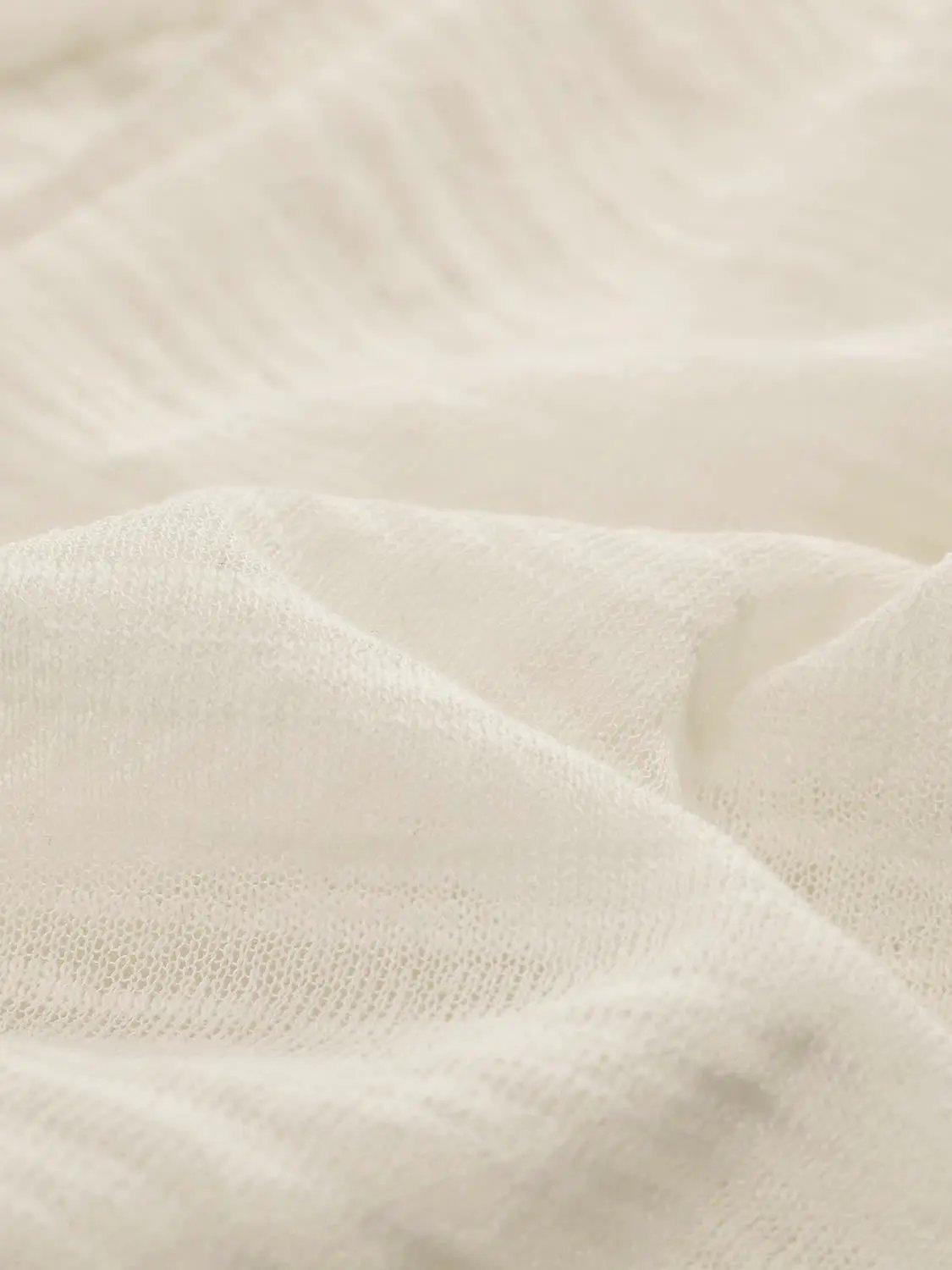 Knit V-Neck Sleeveless Classic Cotton Cardigan