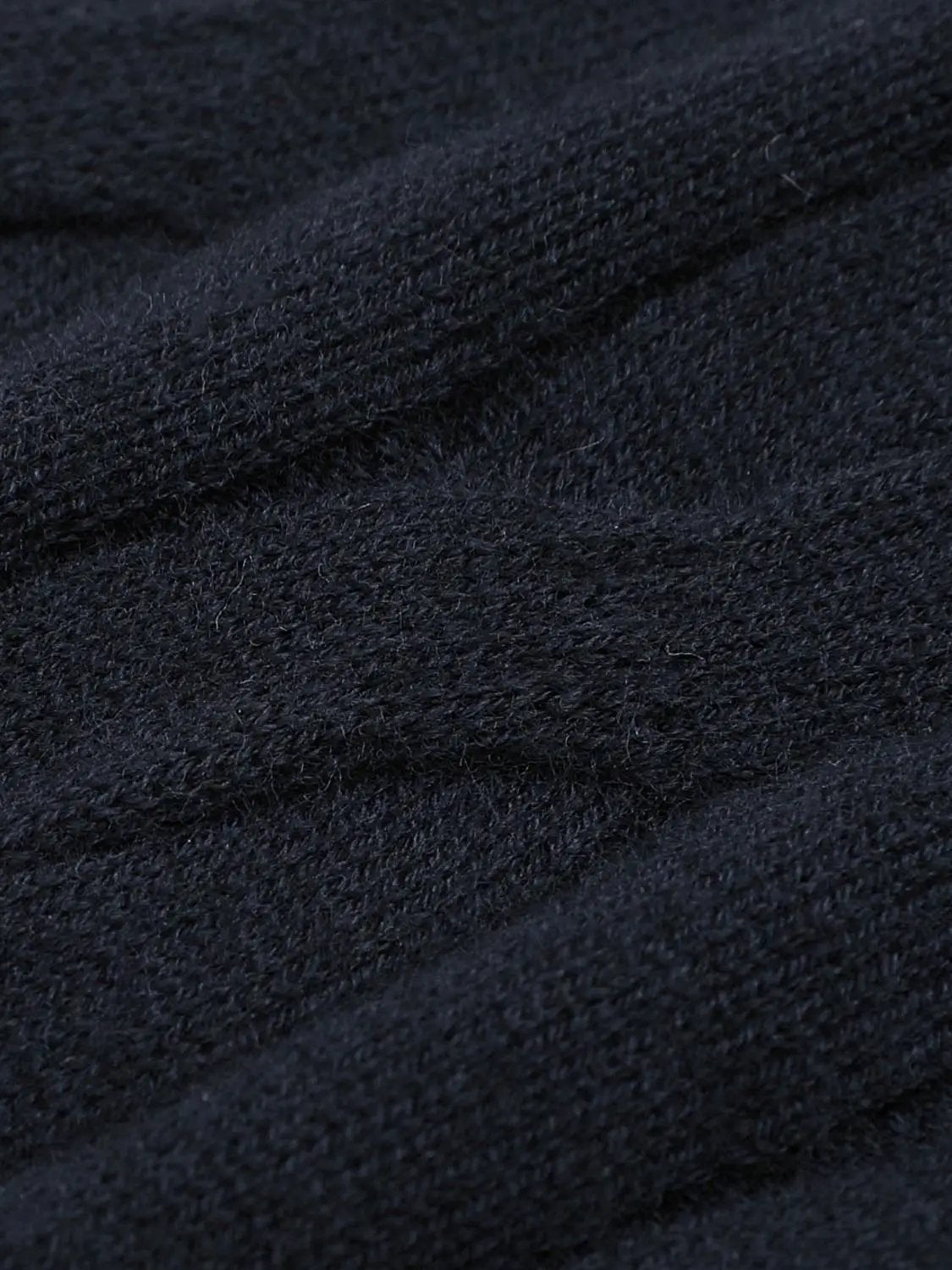 Cable Knit Asymmetric Button Mock Neck Sleeveless Vest
