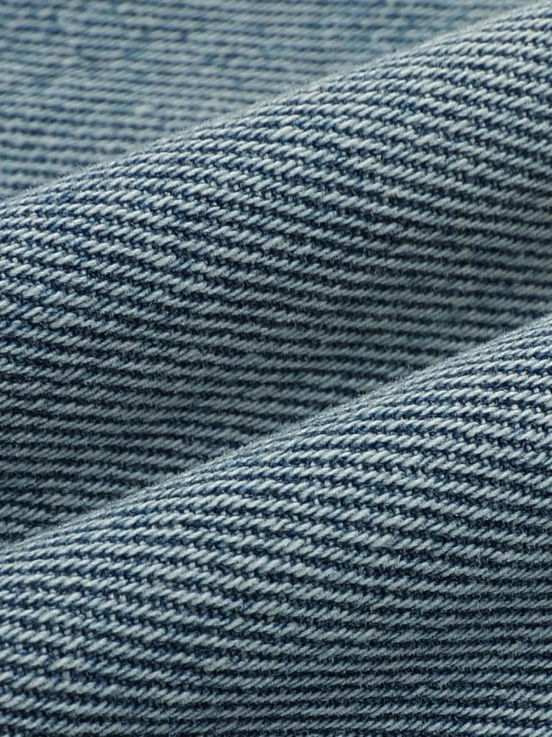 Light Wash Low-rise Panelled Wide-leg Cotton Jeans