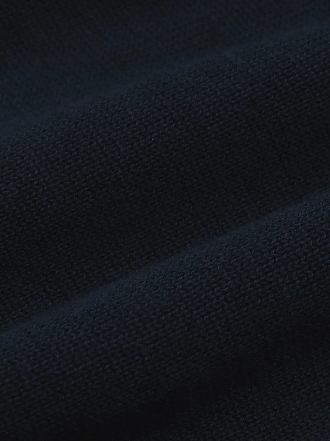 Argyle Diamond Pattern Cotton Polo Neck Knitted T-Shirt