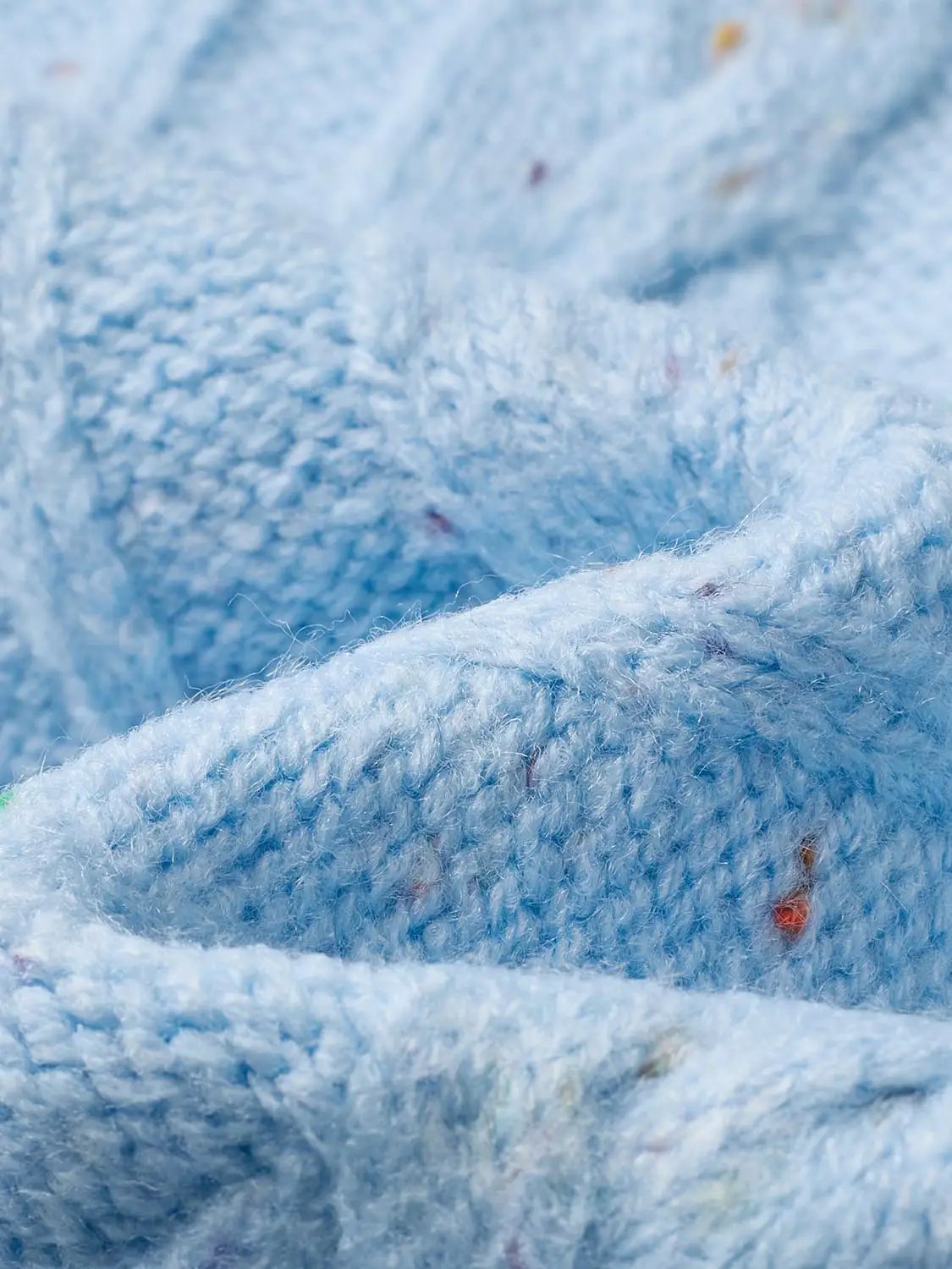 Crew Neck Cable Knit Bow Detail Long Sleeve Cardigan