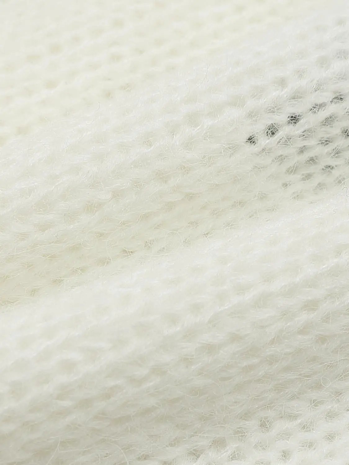 Textured Ribbed Long Sleeve Knit Sweater