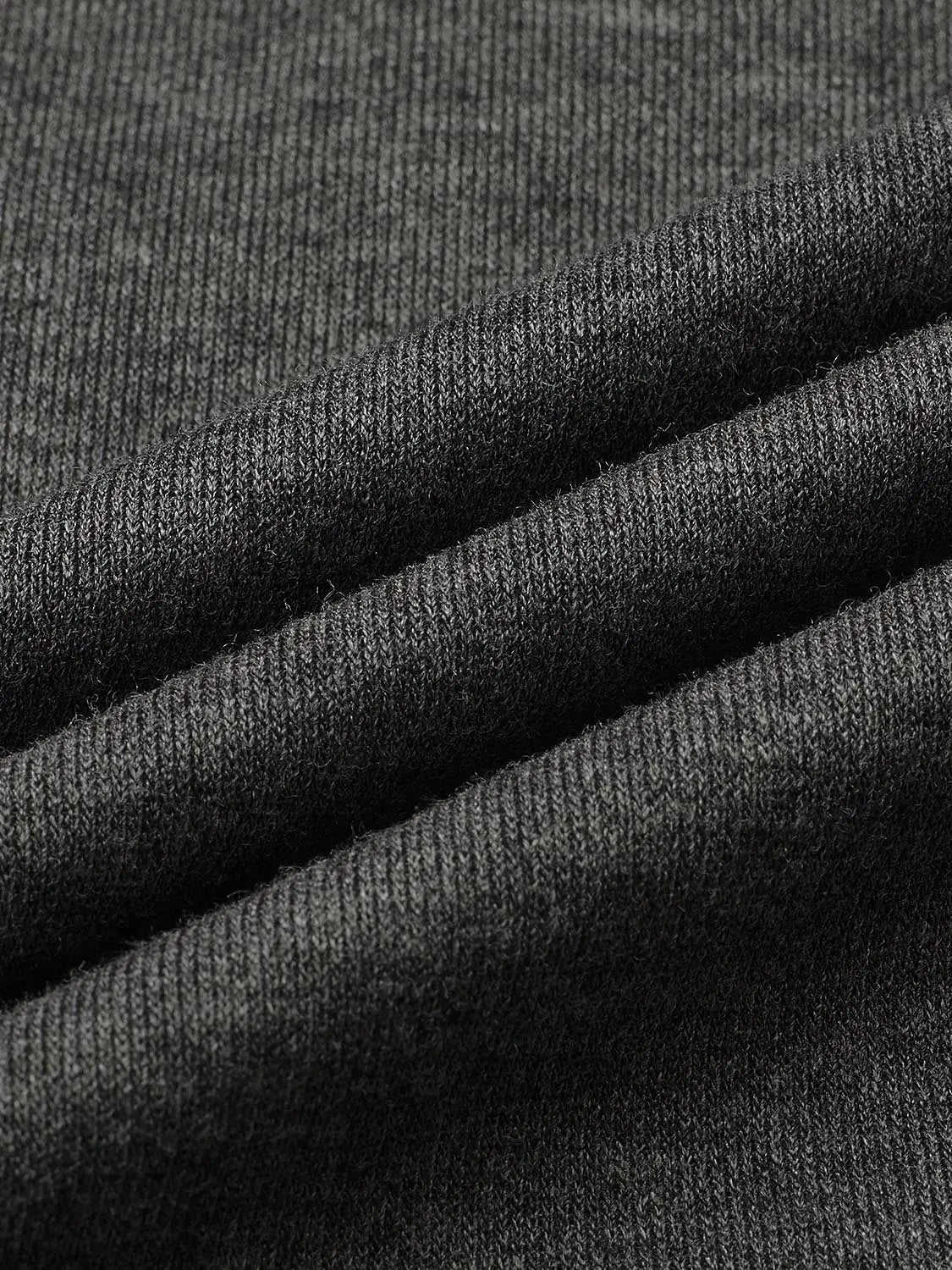 Wrap Waist Dark Grey Layered Flared Pants