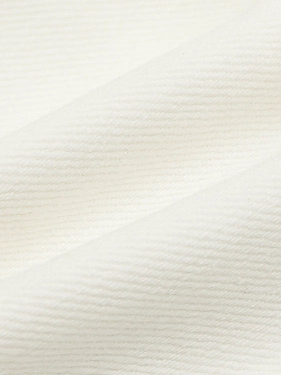 Button Front Belt Loop White High-waisted Cotton Shorts