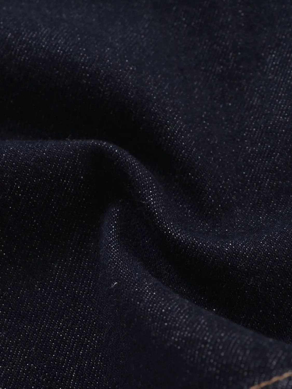 Asymmetric Button Front Denim Skirt