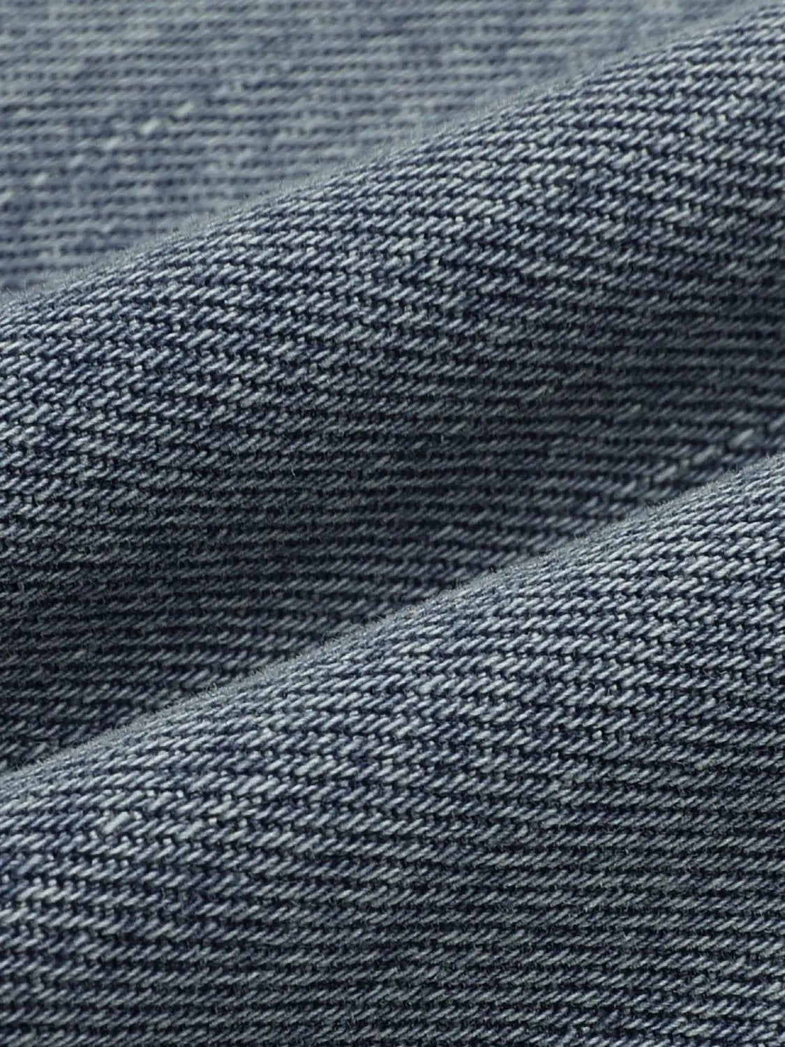 Lace Trim Mid-rise Cotton Blend Flare Jeans