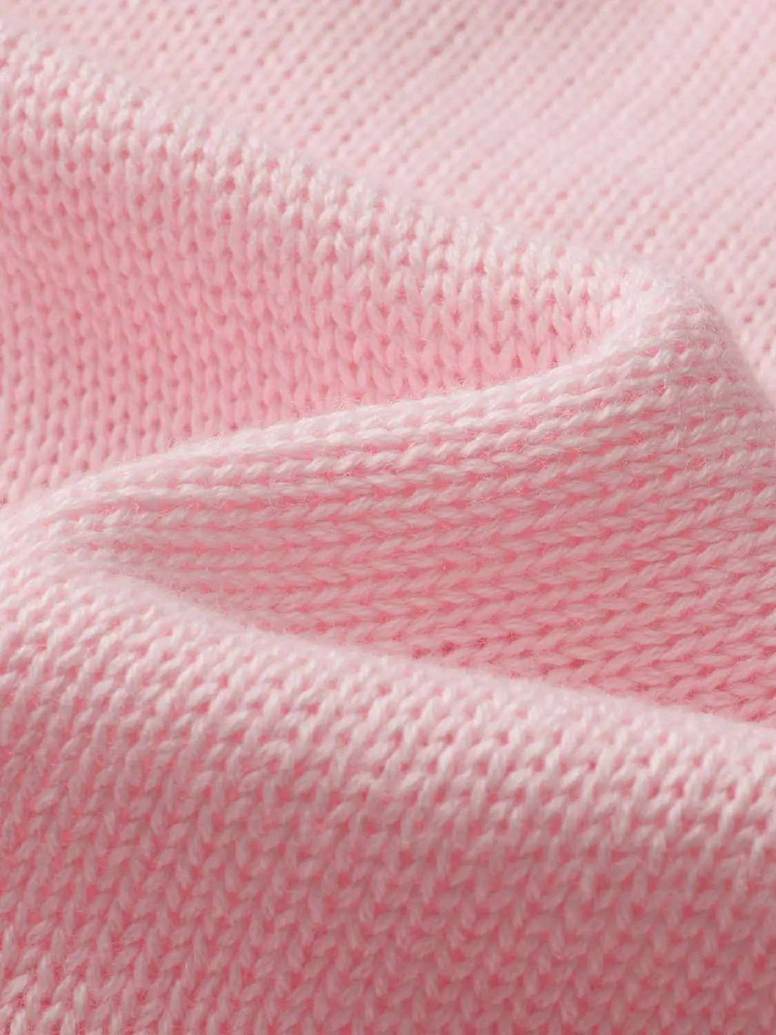 Knitted Bow Detail Crew Neck Long Sleeve Cardigan