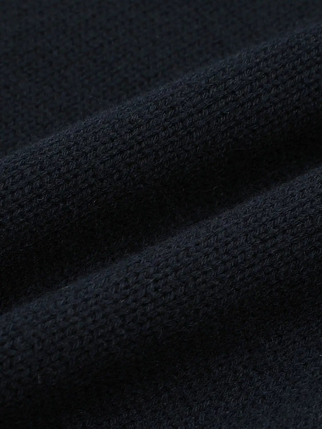Graphic Long Sleeve Ribbed Knit Cardigan