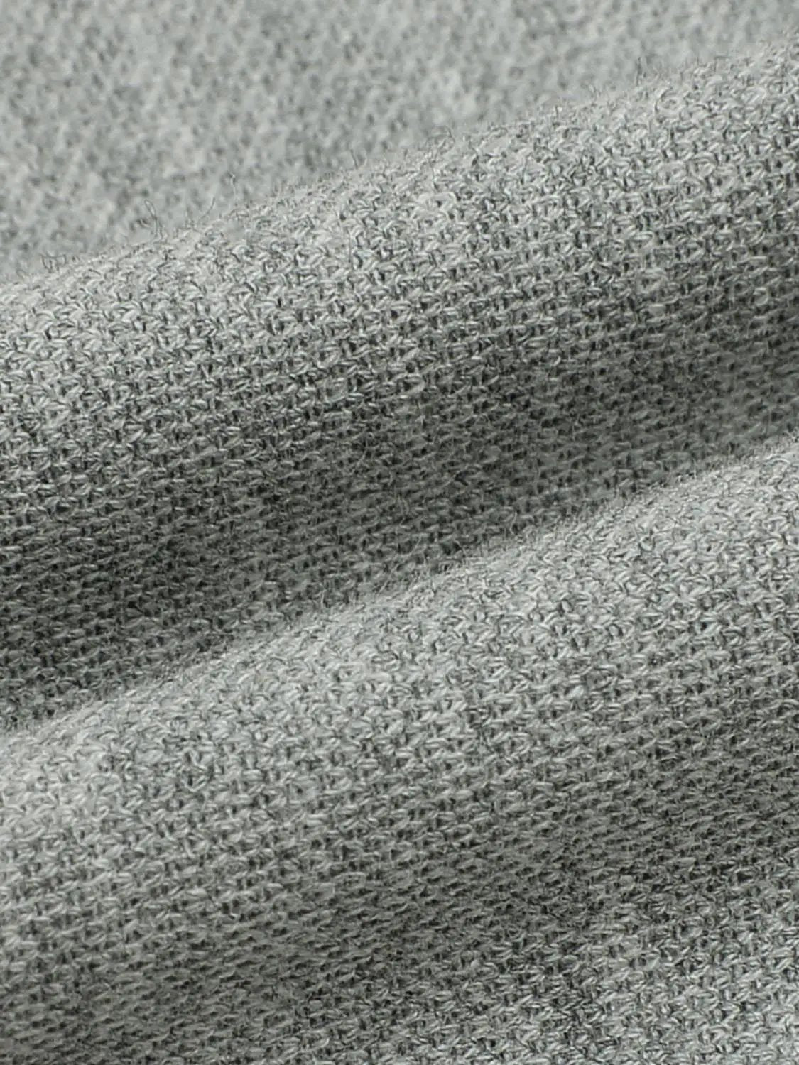 Shoulder Seam Piping Detail Polo Cotton Neck T-Shirt
