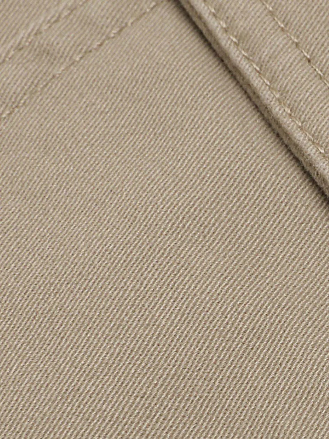 High Waist D Ring Flap Pocket Cotton Cargo Casual Shorts