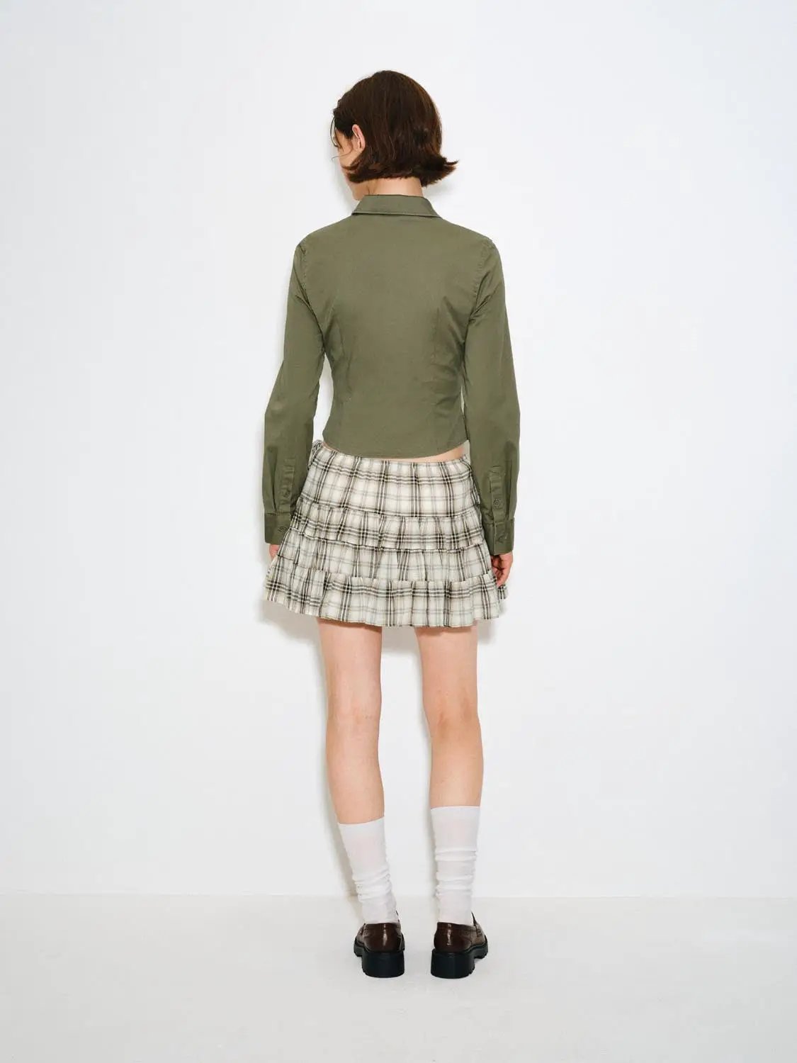 Button Front Long Sleeve Shirt