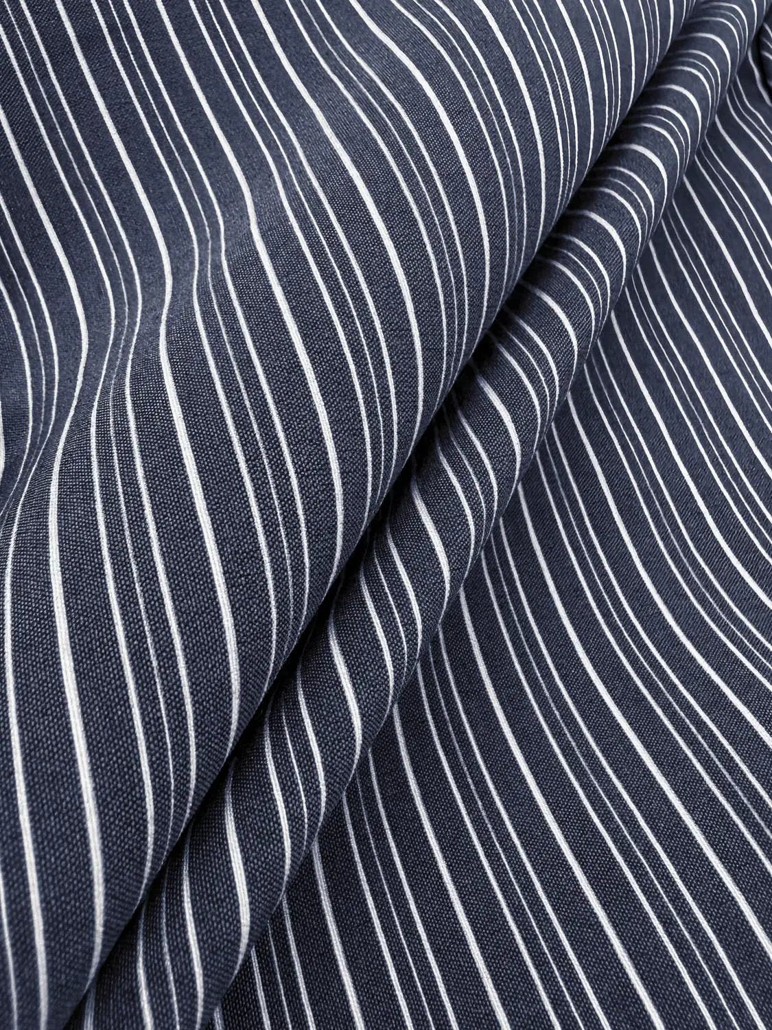 Twisted Striped Fitted Keyhole Short Sleeve Blouse