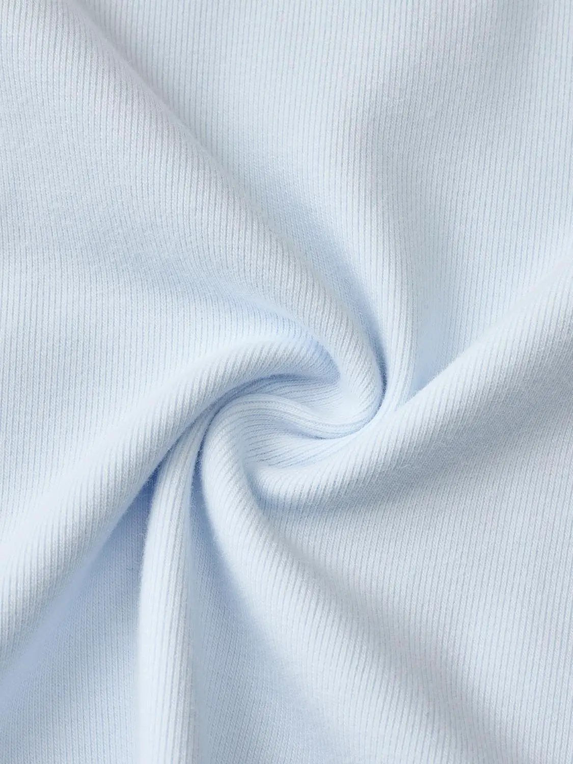 Short Sleeve Contrast Trim Fitted Waist Cotton T-Shirt