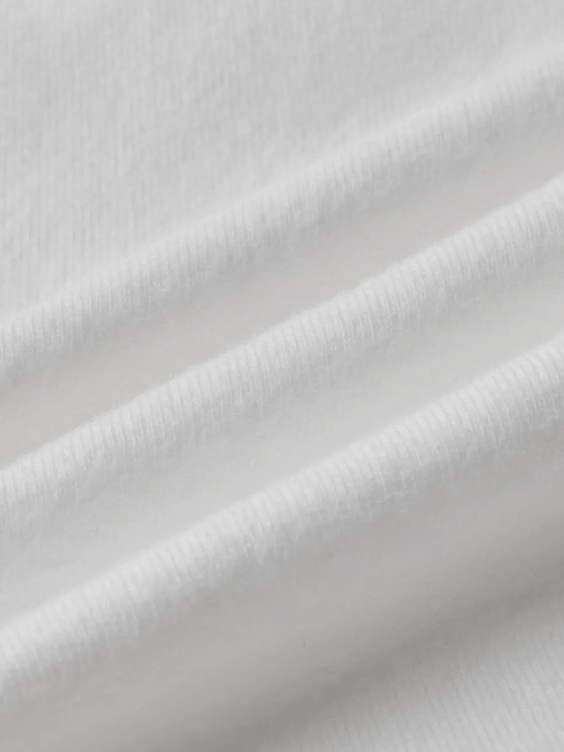Lace Trim Ruffled Scoop Neck Cotton Tee