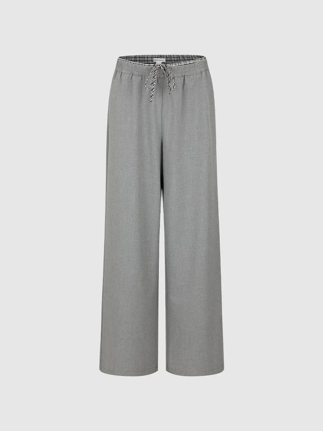 Drawstring Waist Loose Wide Leg Casual Sweatpants