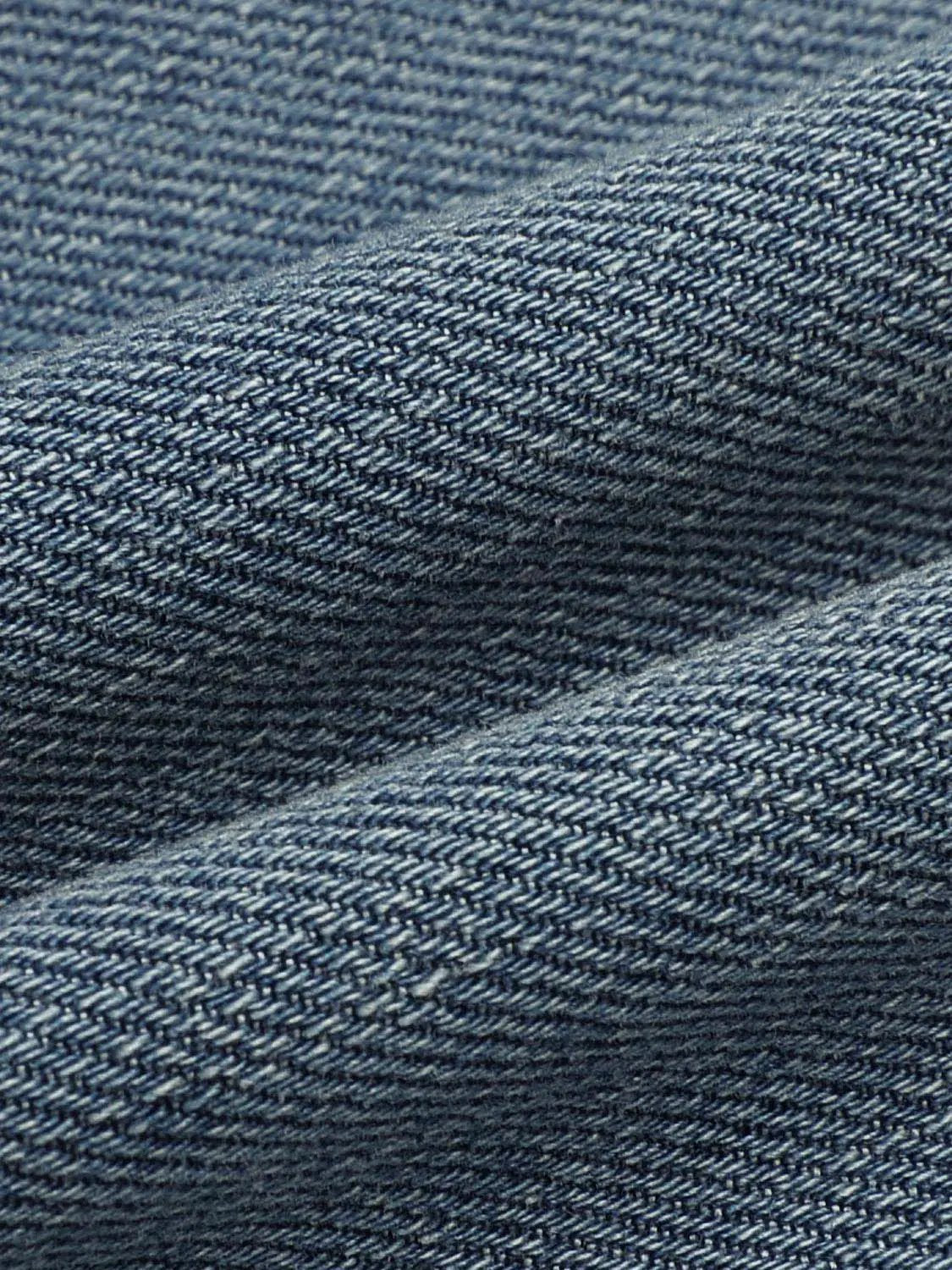 Comfortable Flattering Fit Wide Leg Denim Jeans