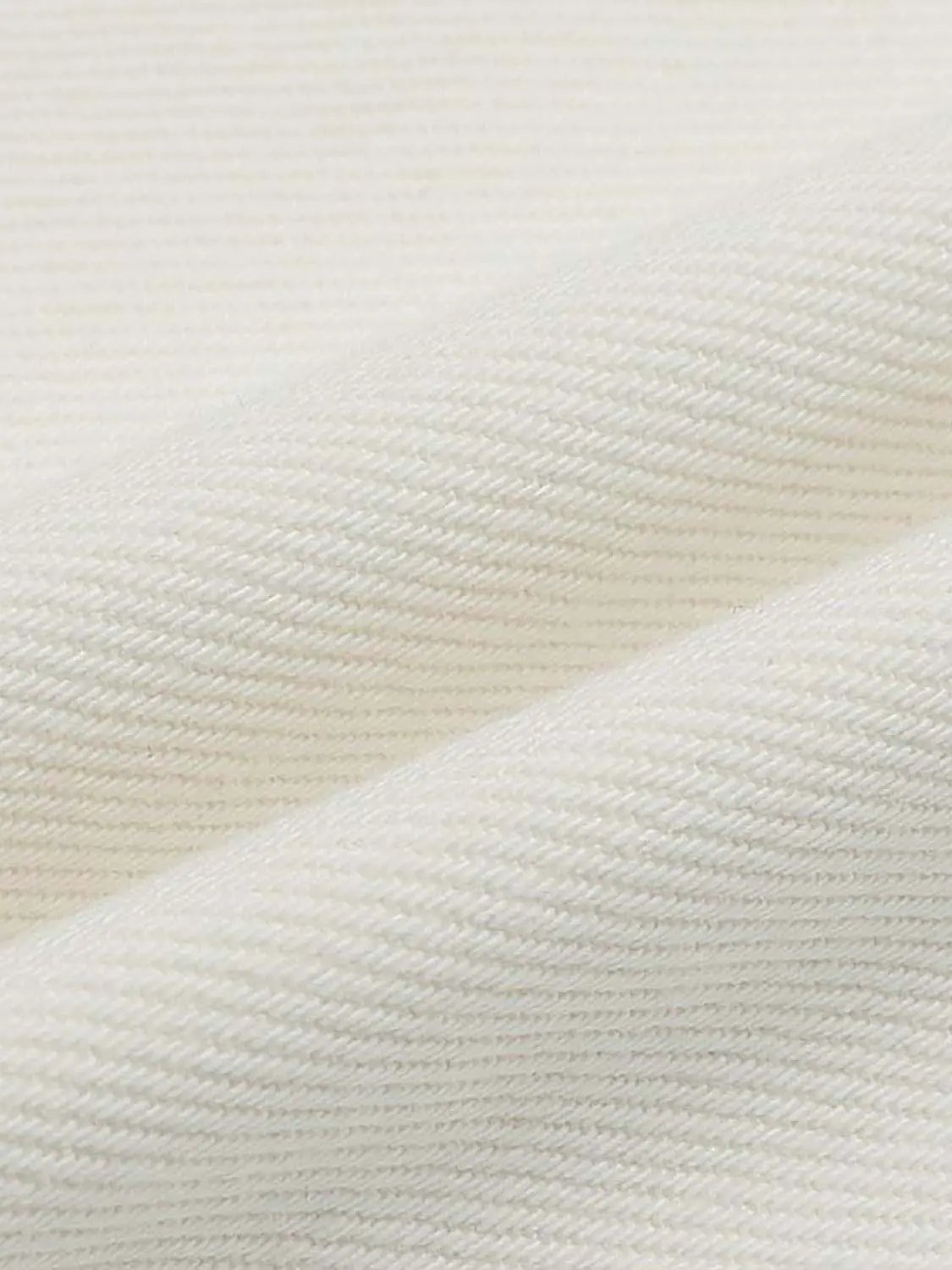 Fine Embroidered Cotton Straight Leg Jeans