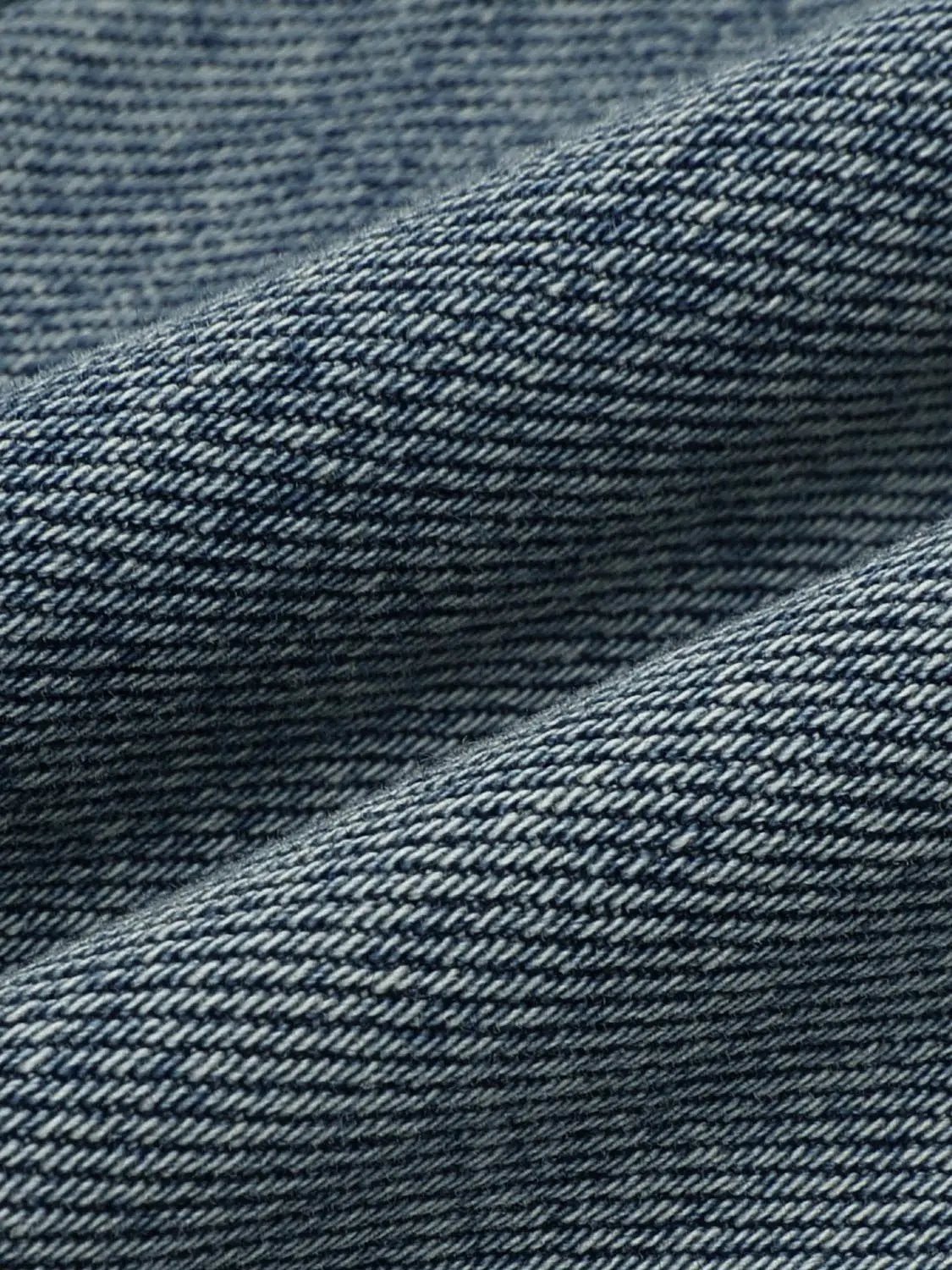 High-waisted Panelled Cotton Wide-leg Jeans