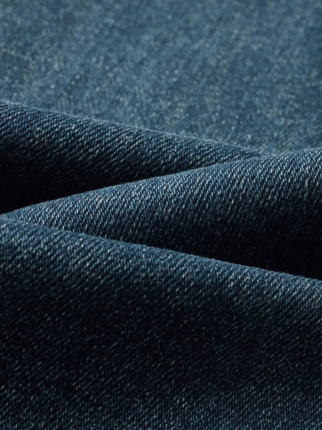 Mid-rise Wide-leg Cotton Blend Jeans